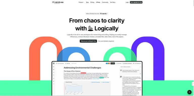 Logically – 最強の論文は、最強のリサーチ環境から生まれる